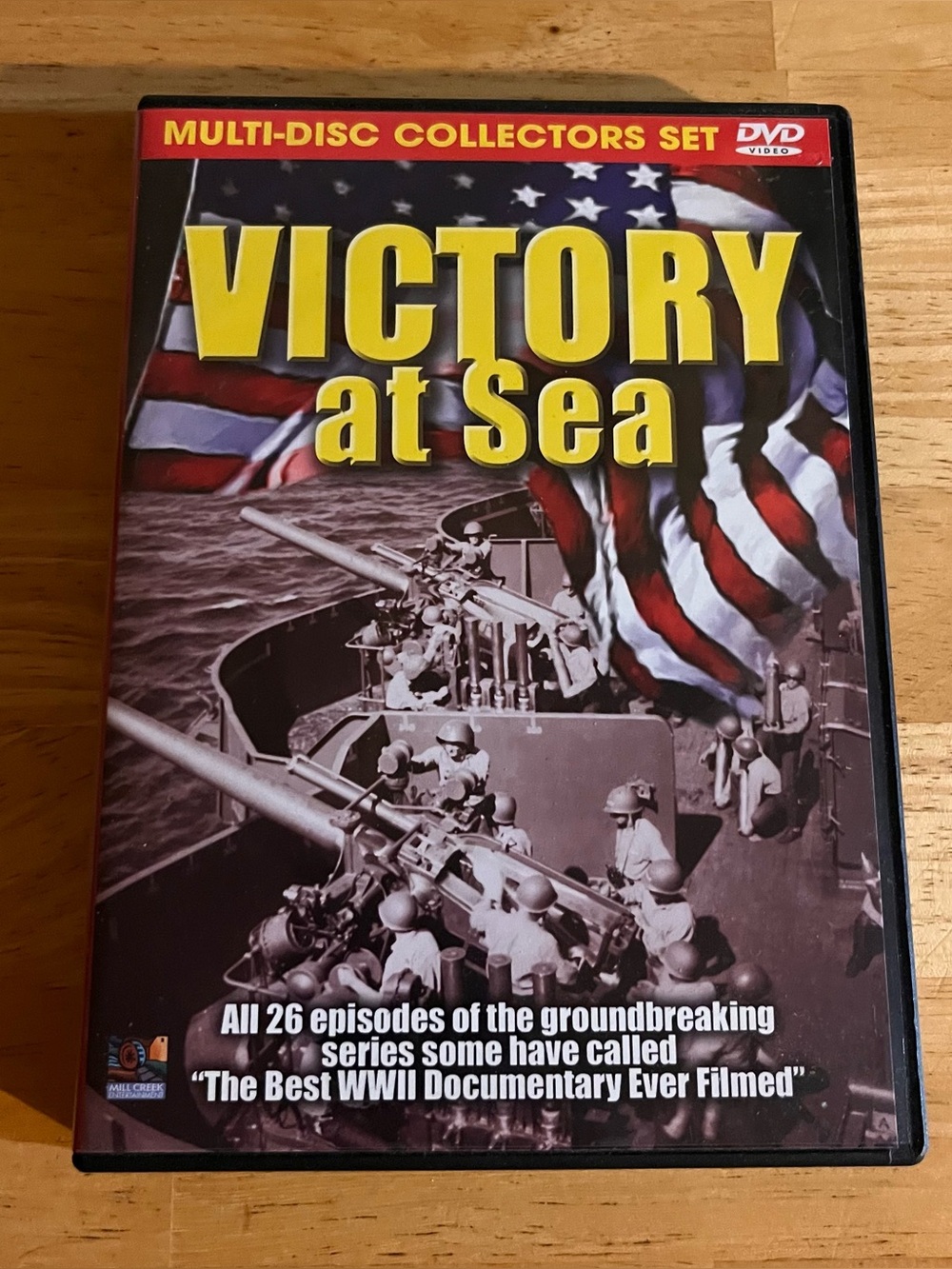 WWII Documentary DVD Set - Red Case